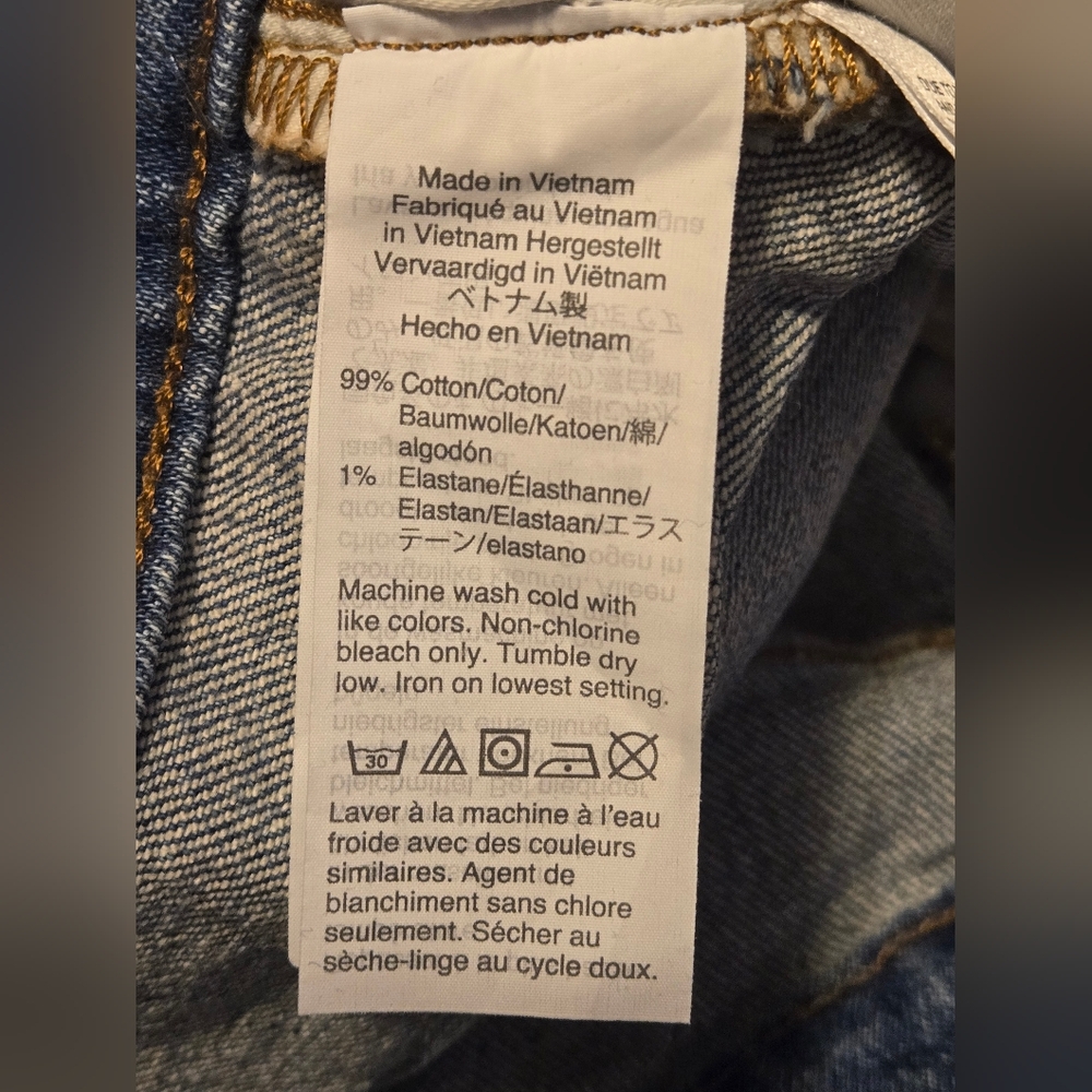 Madewell The Perfect Vintage Jeans Size 24P Color Blue - Picture 13 of 13